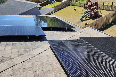 How often should you clean your solar panels in georgia