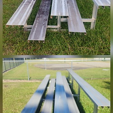 Hardeeville-Sc-bleachers-cleaning 1
